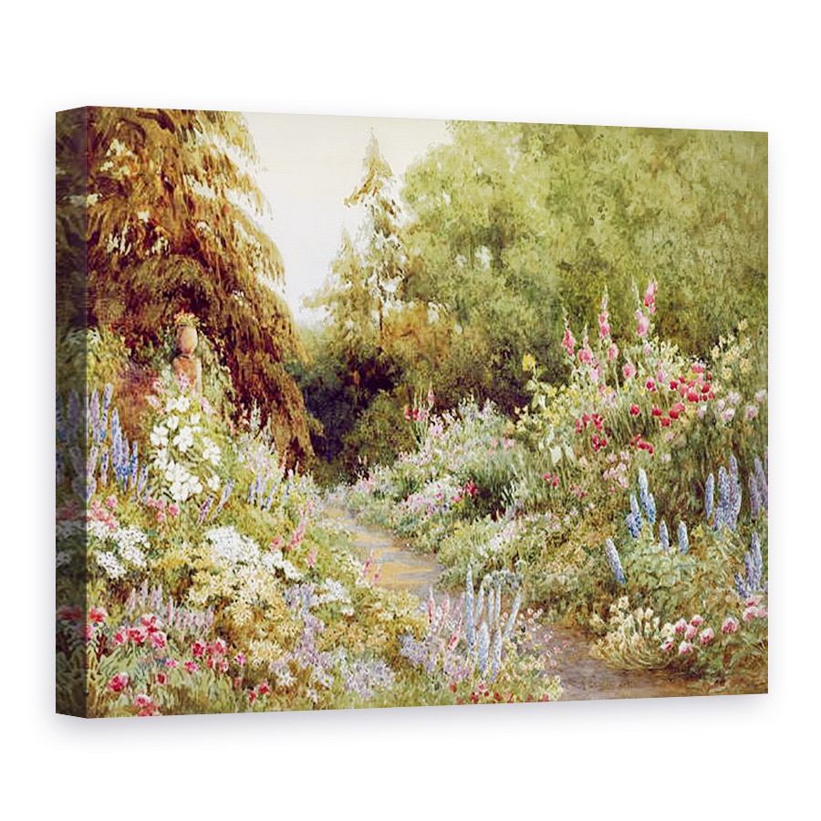 Tablou canvas - Evelyn L. Engleheart - Frontiera erbacee, 75 x 100 cm