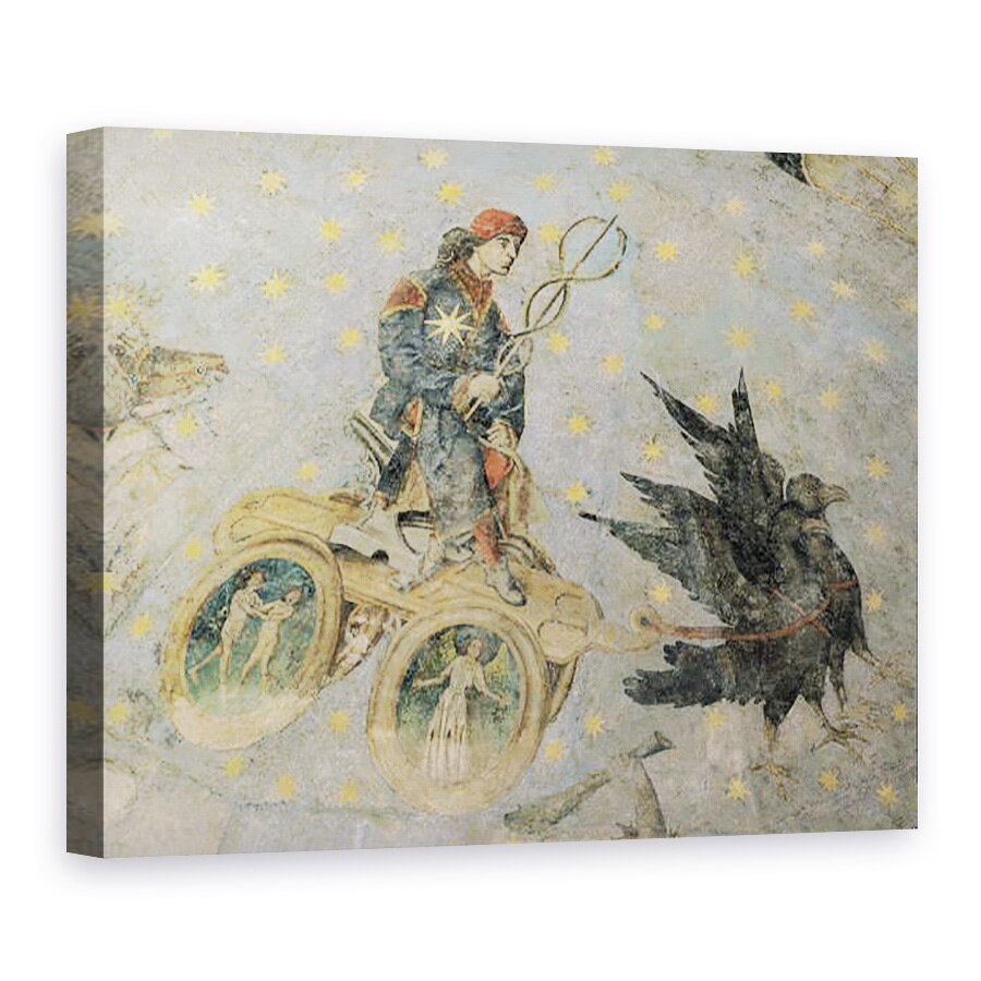 Tablou canvas - Fernando Gallego - Carul lui Mercur, detaliu din bolta Cielo de Salamanca, 50 x 70 cm