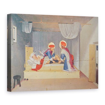 Tablou canvas - Fra Angelico - Altarpiece, 75 x 100 cm Tablou canvas - Fra Angelico - Altarpiece, 75 x 100 cm