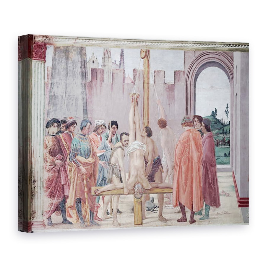 Tablou canvas - Filippino Lippi - Rastignirea Sfantului Petru, 75 x 100 cm