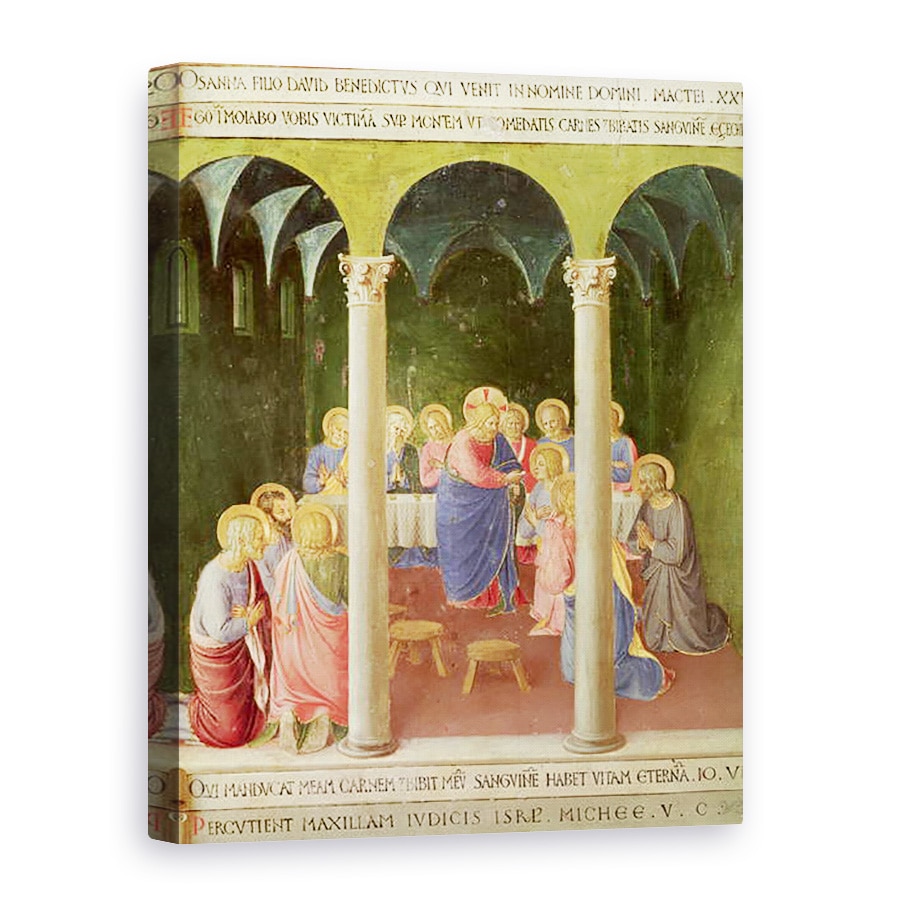 Tablou canvas - Fra Angelico - Comuniunea Apostolilor, 75 x 100 cm