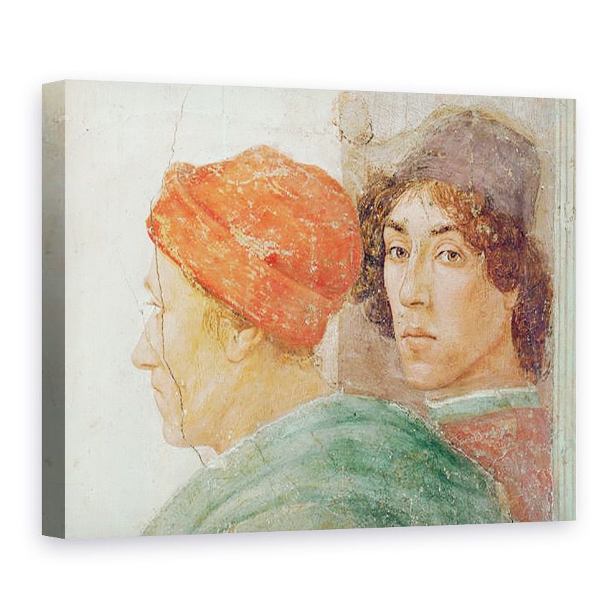 Tablou canvas - Filippino Lippi - Detaliu al disputei cu Simon Mago, 75 x 100 cm