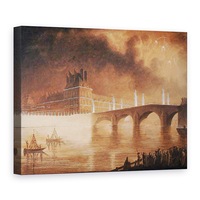 tablou canvas - francesco piranesi - iluminarea cheii si pont des tuileries 60 x 80 cm imagen 3_0_
0