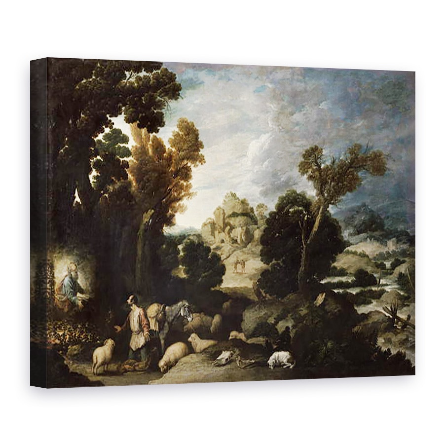Tablou canvas - Francisco Collantes - Arderea Bush, 75 x 100 cm