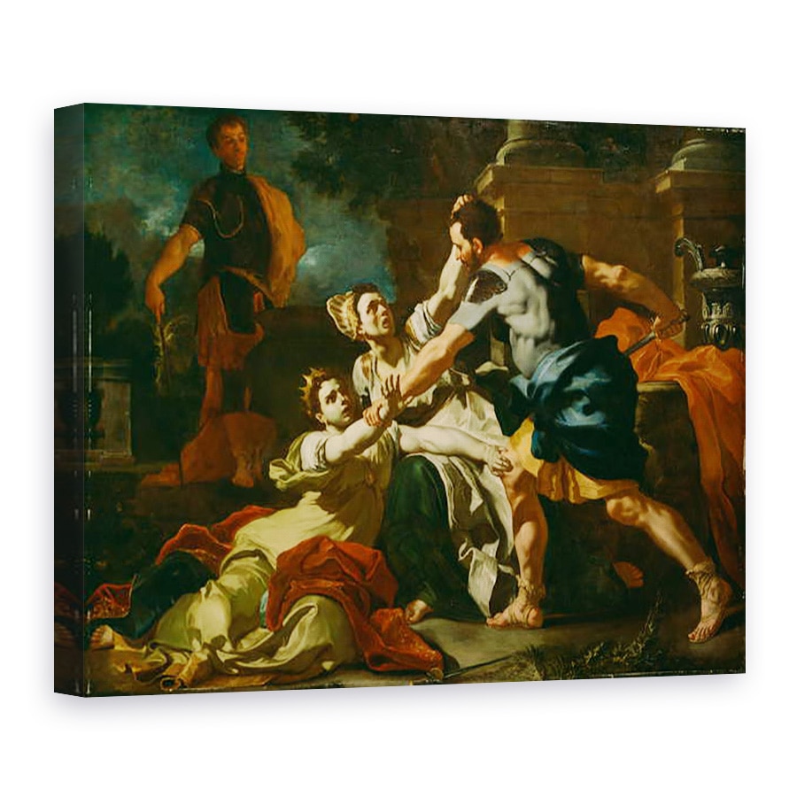 Tablou canvas - Francesco Solimena - Moartea lui Messalina, 60 x 80 cm