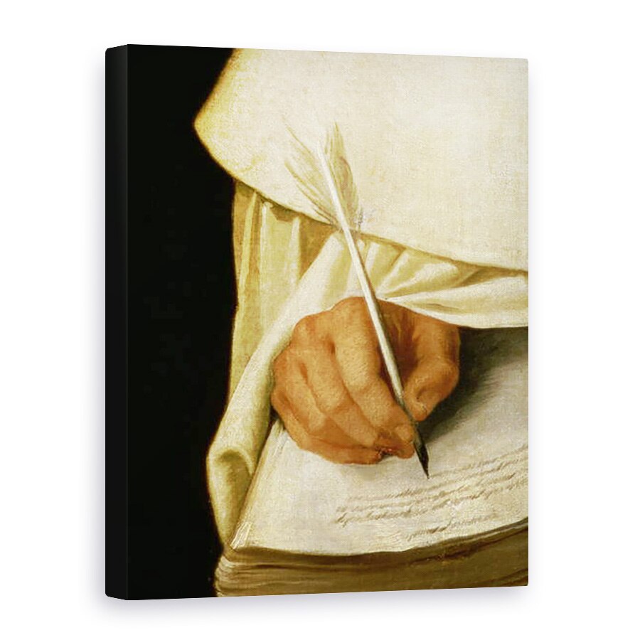 Tablou canvas - Francisco de Zurbaran - Fratele Pedro Machado d.1604 ulei pe panza, 75 x 100 cm