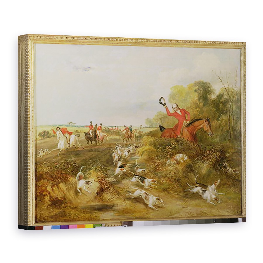 Tablou canvas - Francis Calcraft Turner - Plafonarea cainilor de vanatoare, Sala de Licentiere, 75 x 100 cm