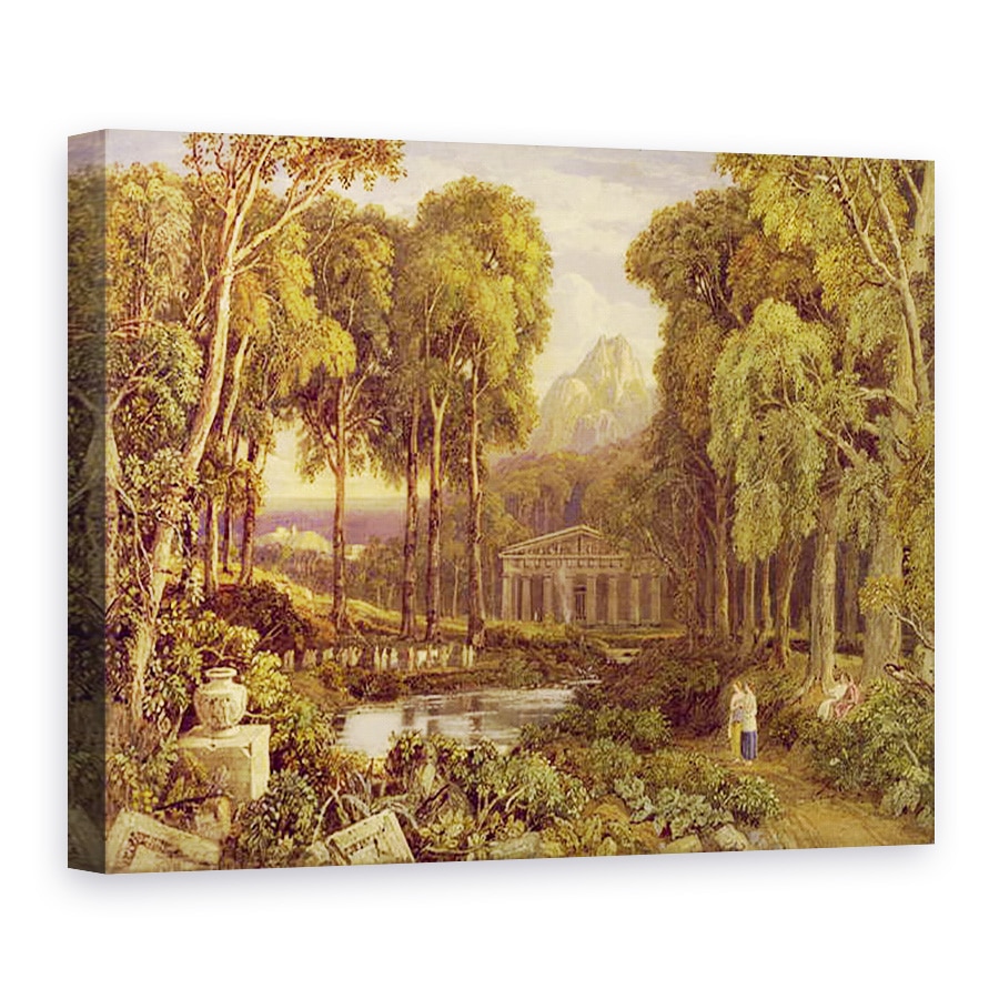 Tablou canvas - Francis Oliver Finch - Ceremonia religioasa in Grecia antica, 60 x 80 cm