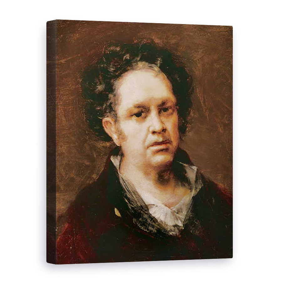 Tablou canvas - Francisco Jose de Goya y Lucientes - Autoportret, 75 x 100 cm