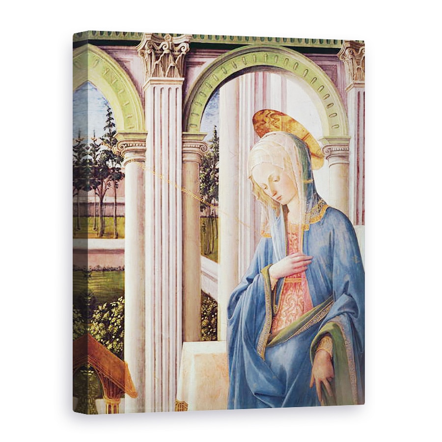Tablou canvas - Fra Filippo Lippi - Buna Vestire II, 75 x 100 cm