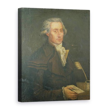 Tablou canvas - Francois Bonneville - Georges Couthon 1755-94, 75 x 100 cm Tablou canvas - Francois Bonneville - Georges Couthon 1755-94, 75 x 100 cm
