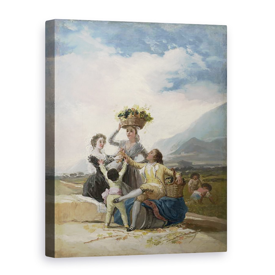 Tablou canvas - Francisco Jose de Goya y Lucientes - toamna, 75 x 100 cm