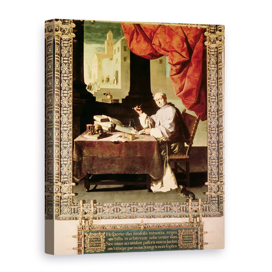 Tablou canvas - Francisco de Zurbaran - Parintele Gonzalo de Illescos, 75 x 100 cm
