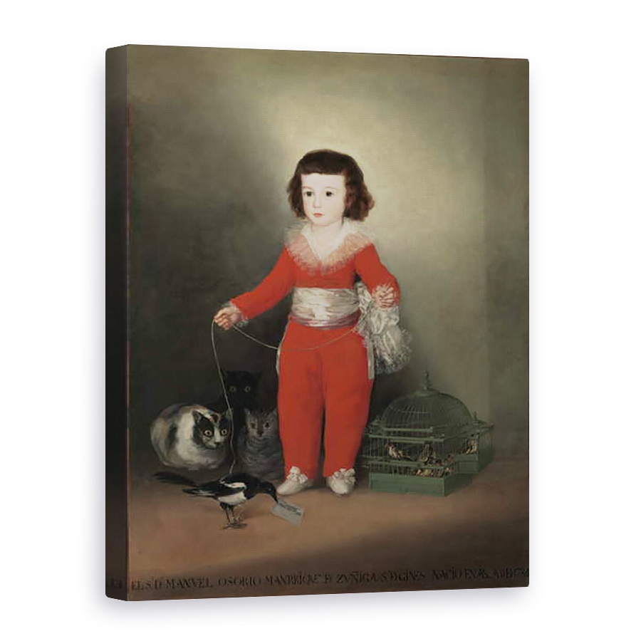 Tablou canvas - Francisco Jose de Goya y Lucientes - Don Manuel Osorio Manrique de Zuniga 1784-92, 60 x 80 cm