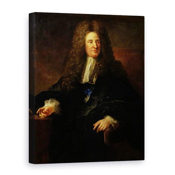 Tablou canvas - Francois de Troy - Portret De Jules Hardouin Mansart 1646-1708, 60 x 80 cm Tablou canvas - Francois de Troy - Portret De Jules Hardouin Mansart 1646-1708, 60 x 80 cm
