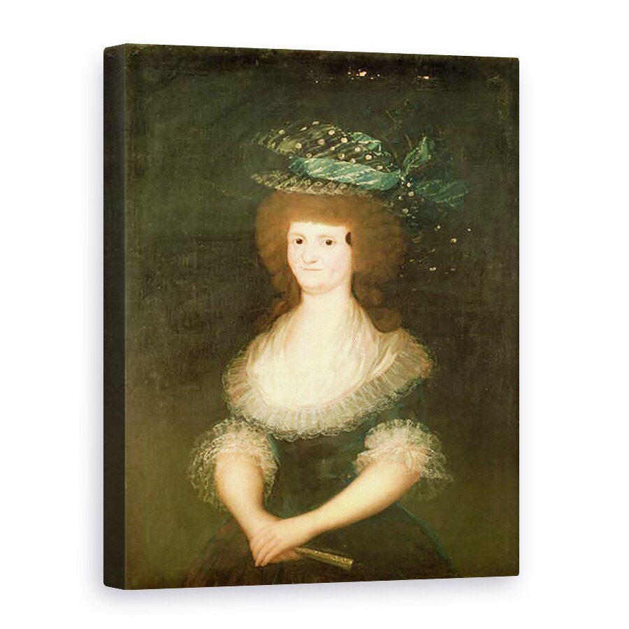 Tablou canvas - Francisco Jose de Goya y Lucientes - Portretul Reginei Maria Luisa 1751-1819 sotia regelui Carol al IV-lea 1788-1808 al Spaniei, 50 x 70 cm