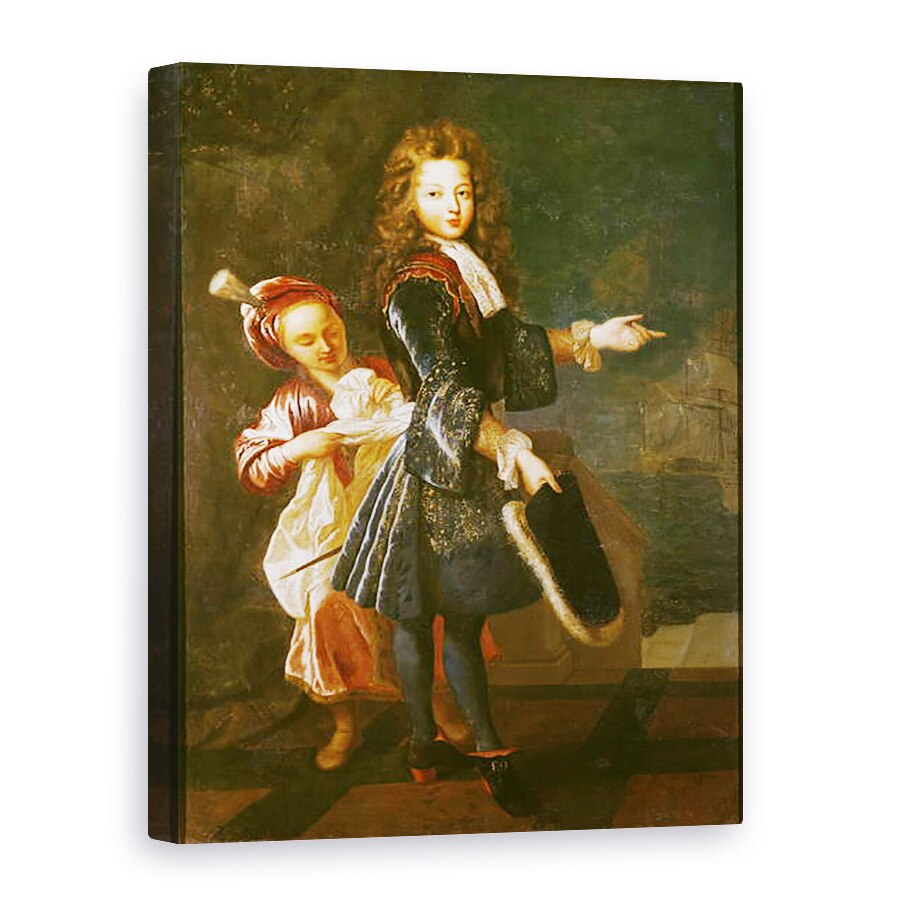 Tablou canvas - Francois de Troy - Portret De Louis-Alexandre de Bourbon 1678-1737 Conte De Toulouse, 75 x 100 cm