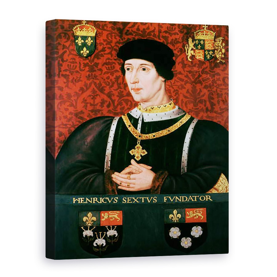 Tablou canvas - Francois Clouet - Portret De Henric al VI-lea al Angliei 1421-71, 75 x 100 cm