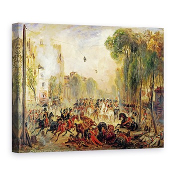 Tablou canvas - Francois Gabriel Guillaume Lepaulle - Tentativa de asasinat asupra regelui Ludovic Filip 1773-1850 de Giuseppe Fieschi 1790-1836 Boulevard du Temple, 75 x 100 cm Tablou canvas - Francois Gabriel Guillaume Lepaulle - Tentativa de asasinat asupra regelui Ludovic Filip 1773-1850 de Giuseppe Fieschi 1790-1836 Boulevard du Temple, 75 x 100 cm