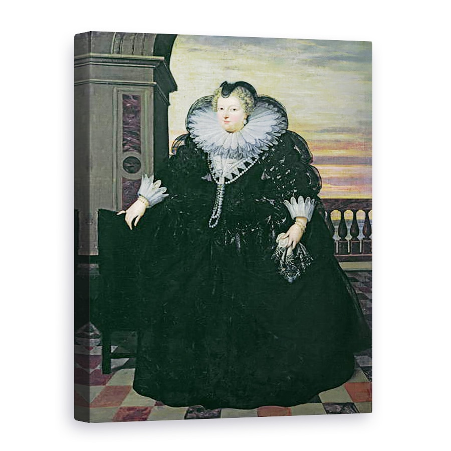 Tablou canvas - Frans II Pourbus - Marie de Medici 1573-1642 Regina Frantei, 50 x 70 cm