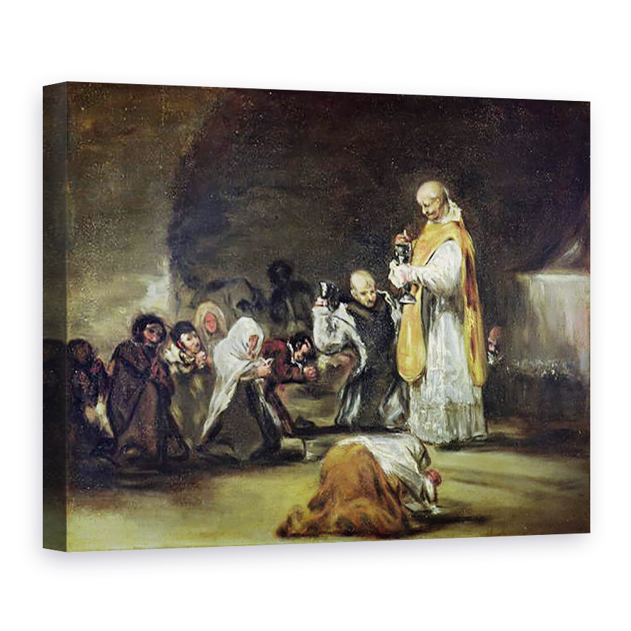Tablou canvas - Francisco Jose de Goya y Lucientes - Comuniunea, 75 x 100 cm