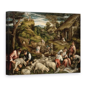 Tablou canvas - Francesco Bassano - Vara, 1576, 60 x 80 cm Tablou canvas - Francesco Bassano - Vara, 1576, 60 x 80 cm