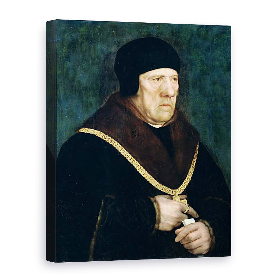 Tablou canvas - Hans Holbein the Younger - Sir Henry Wyatt c.1460-1537, 60 x 80 cm