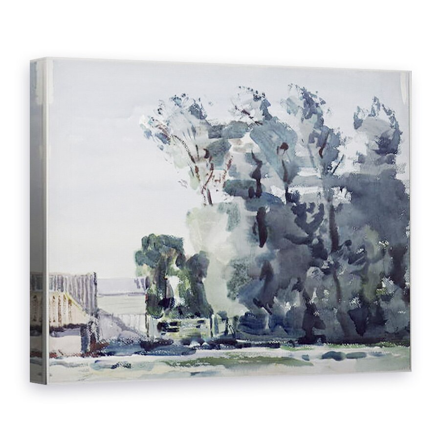 Tablou canvas - Harry Becker - Copaci - Zori, 60 x 80 cm