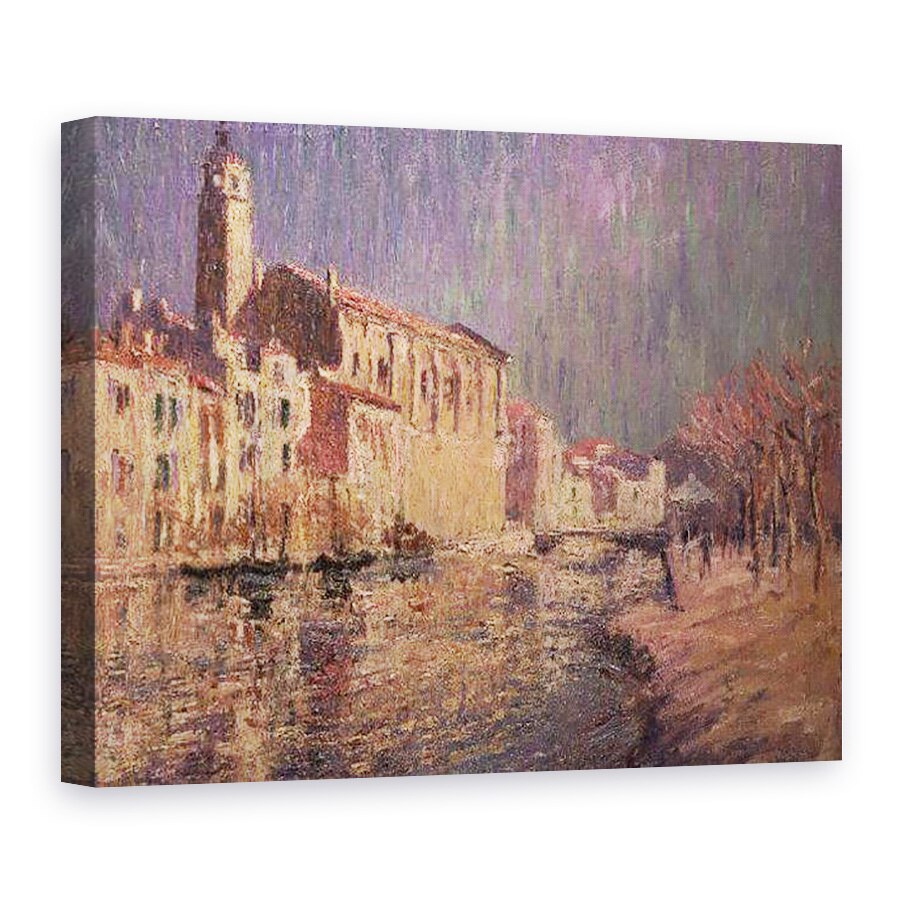 Tablou canvas - Gustave Loiseau - Les Martigues, 60 x 80 cm