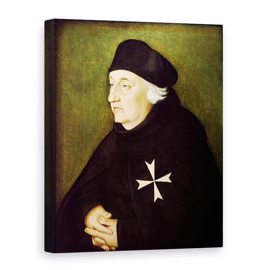 Tablou canvas - Hans Baldung Grien - Cavaler al Ordinului Maltei, 60 x 80 cm