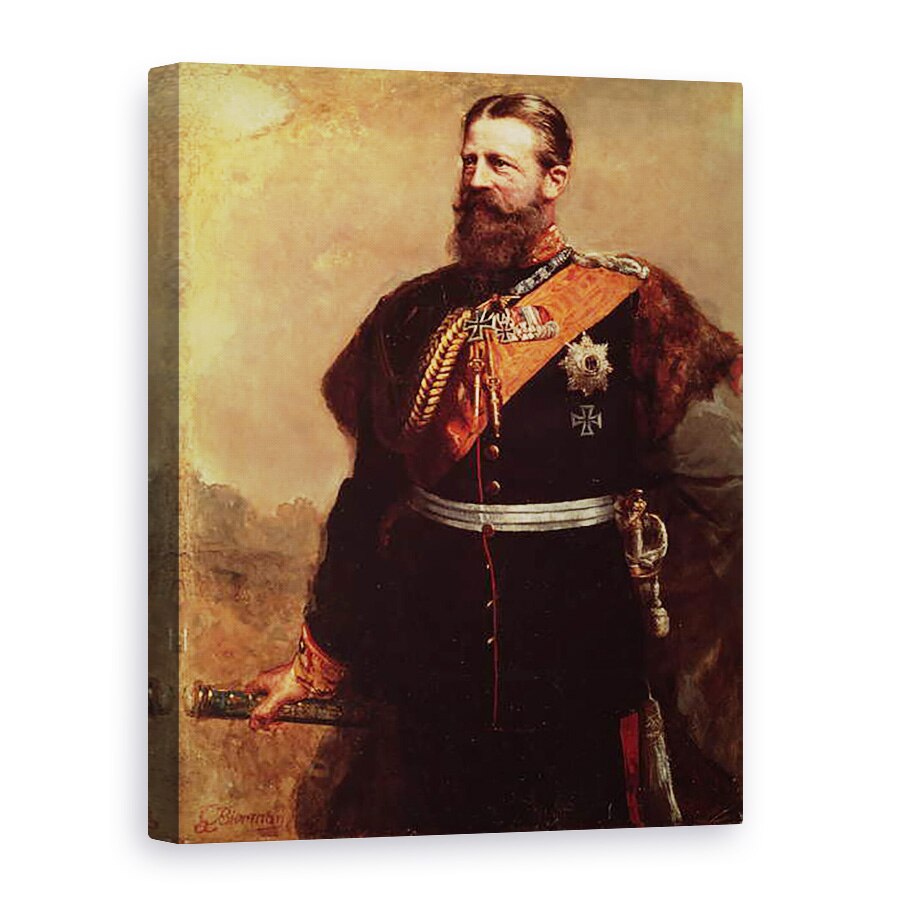 Tablou canvas - Gottlieb Biermann - Friedrich III, 60 x 80 cm