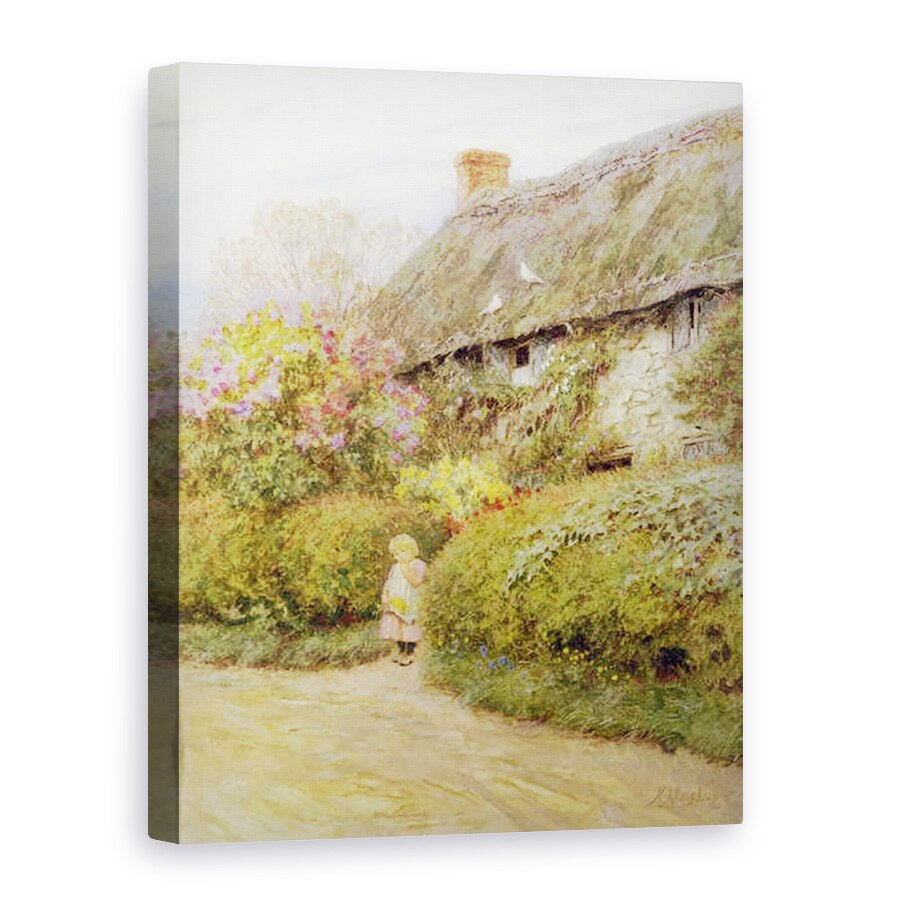 Tablou canvas - Helen Allingham - Cabana de apa dulce, 60 x 80 cm