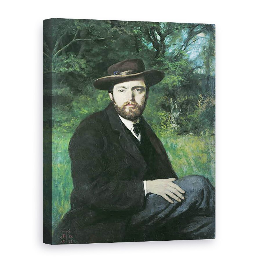 Tablou canvas - Hans Thoma - Autoportret, 60 x 80 cm
