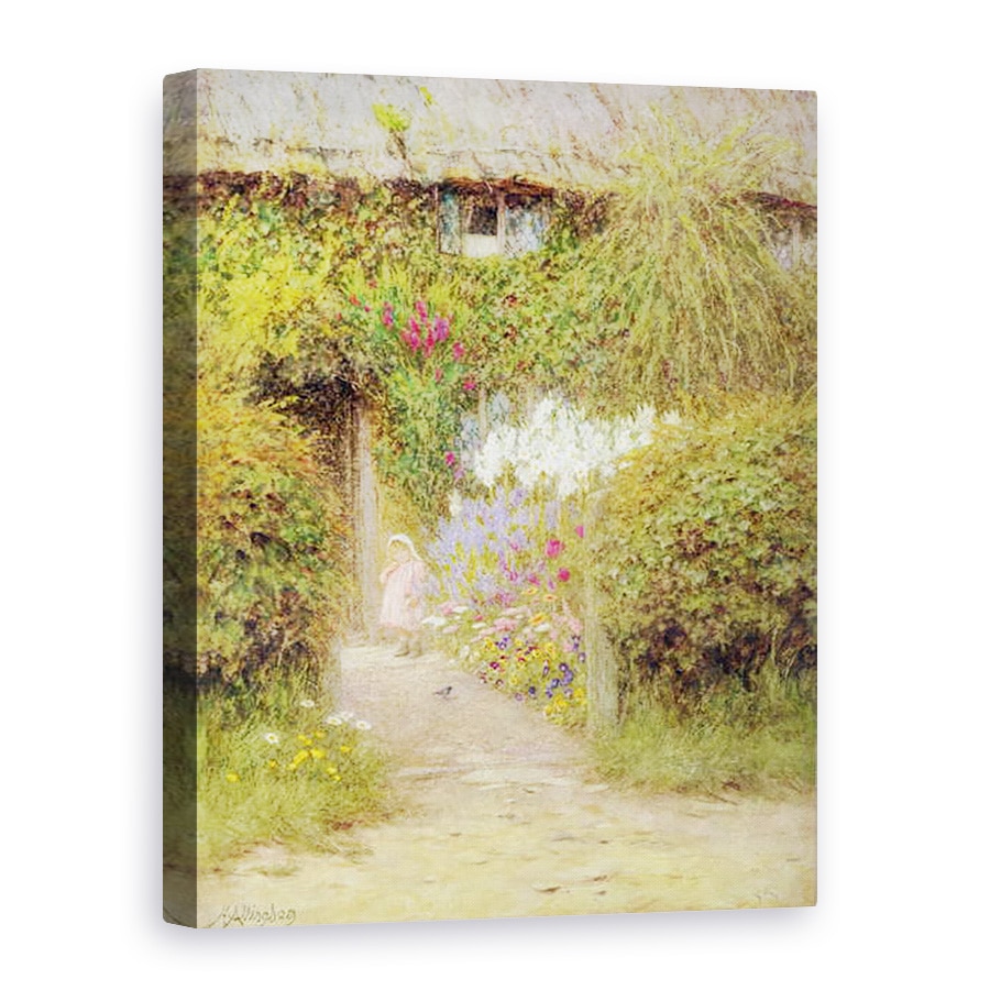 Tablou canvas - Helen Allingham - O cabana la Redlynch, 75 x 100 cm
