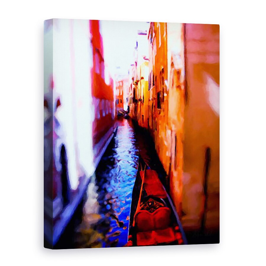 Tablou canvas - Helen White - Canal Tiny, 2018, 60 x 80 cm