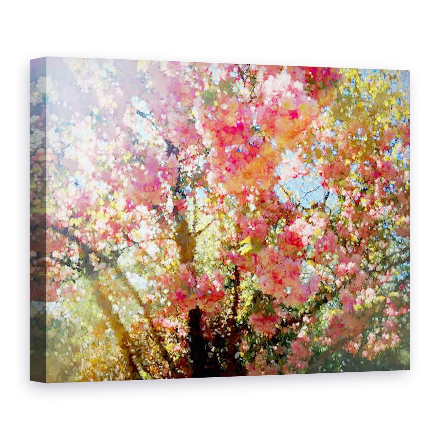 Tablou canvas - Helen White - Flori de primavara cer, 2018, 60 x 80 cm