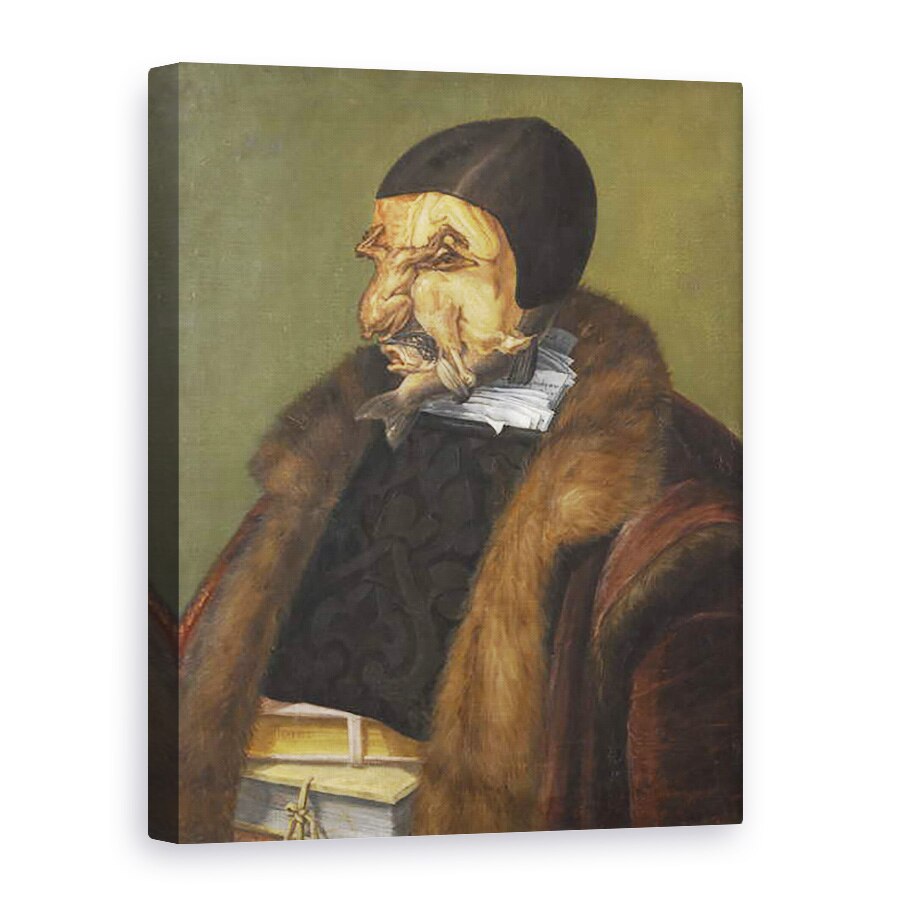 Tablou canvas - Giuseppe Arcimboldo - Avocatul, 60 x 80 cm