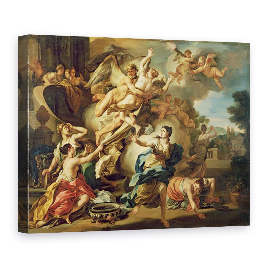 Tablou canvas - Francesco Solimena - Rapirea Orithyiei, 75 x 100 cm