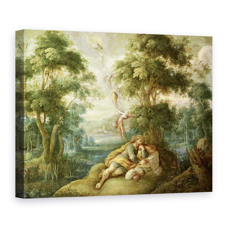 Tablou canvas - Frans II Francken - Visul lui Iacov, 50 x 70 cm