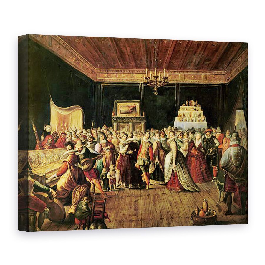 Tablou canvas - Frans Francken the Elder - O minge, 50 x 70 cm
