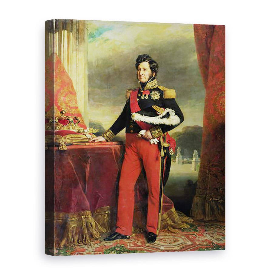 Tablou canvas - Franz Xaver Winterhalter - Louis-Philippe I 1773-1850, 75 x 100 cm