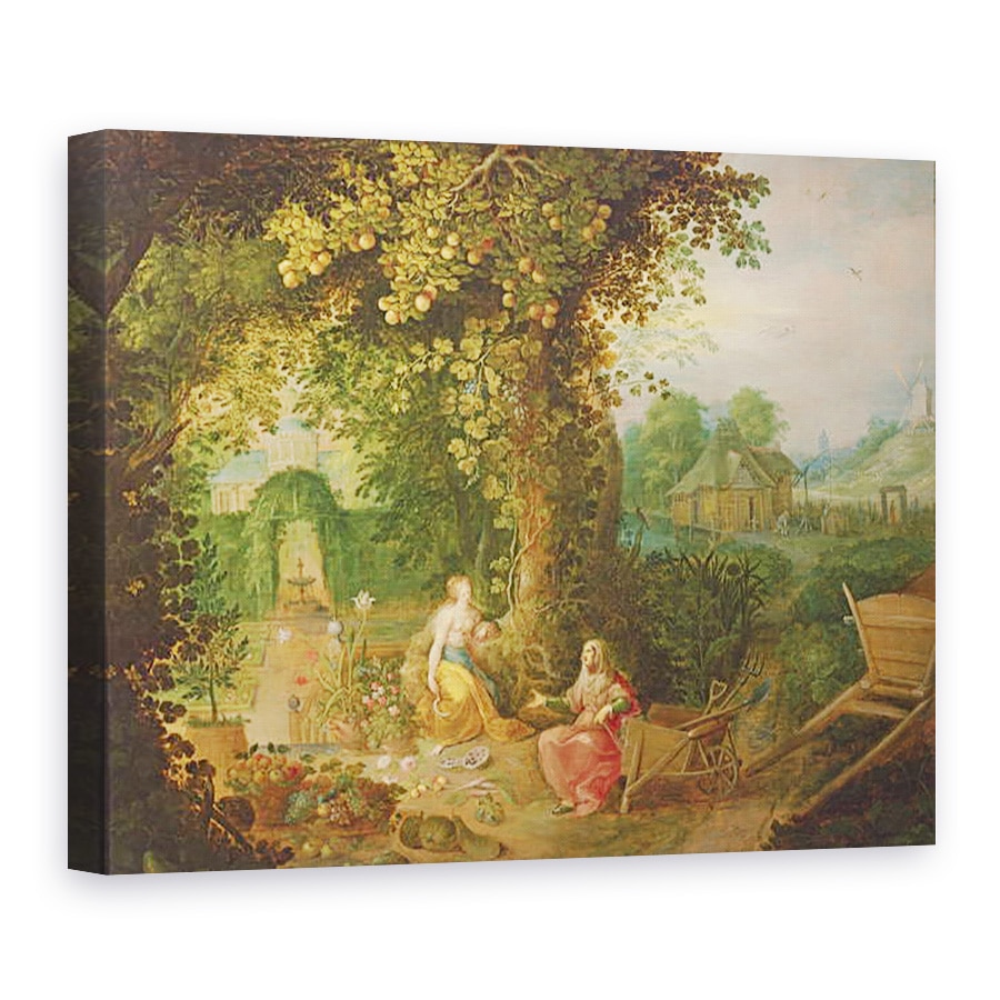 Tablou canvas - Frans II Francken the Younger - Vertumnus si Pomona, 60 x 80 cm