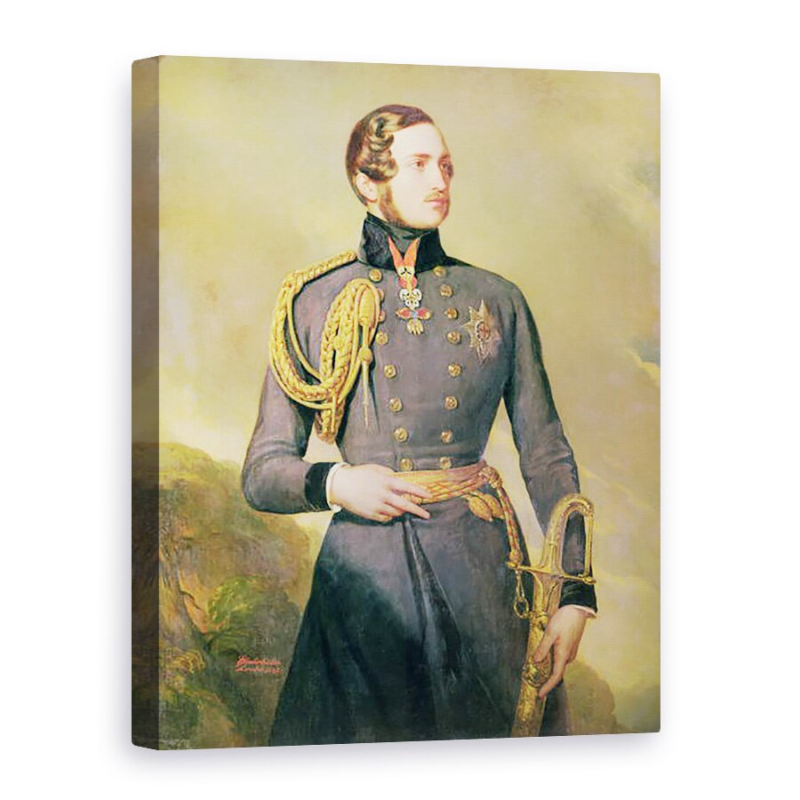 Tablou canvas - Franz Xaver Winterhalter - Portret Printul Consort Albert De Saxa-Coburg-Gotha 1819-1861, 60 x 80 cm
