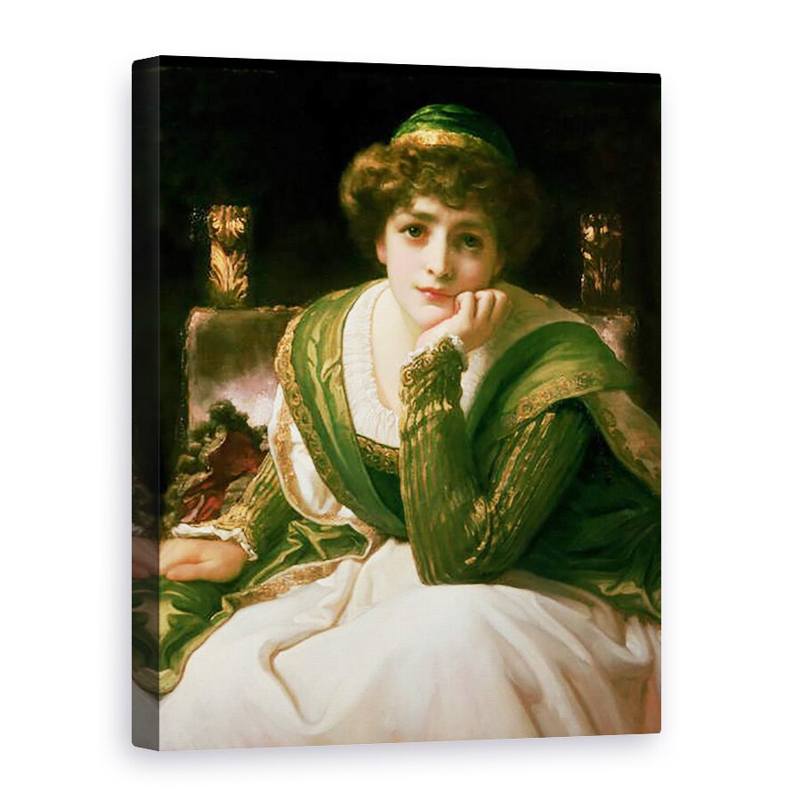 Tablou canvas - Frederic Leighton - Desdemona, 75 x 100 cm