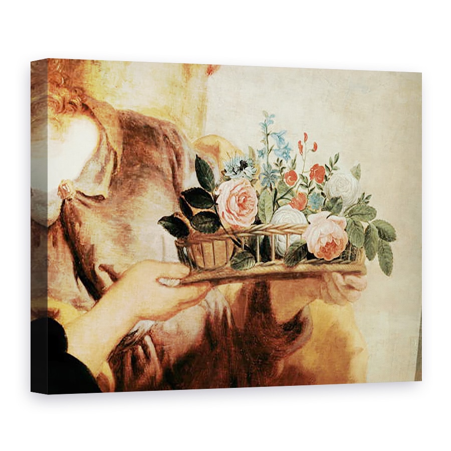 Tablou canvas - Gaspar de Crayer - Doamna Noastra a Rozariului, 75 x 100 cm
