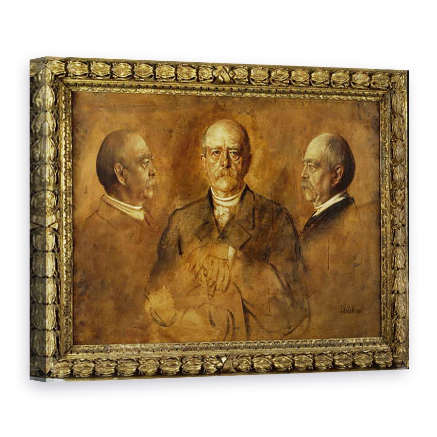 Tablou canvas - Franz Seraph von Lenbach - Printul Otto von Bismarck, 50 x 70 cm