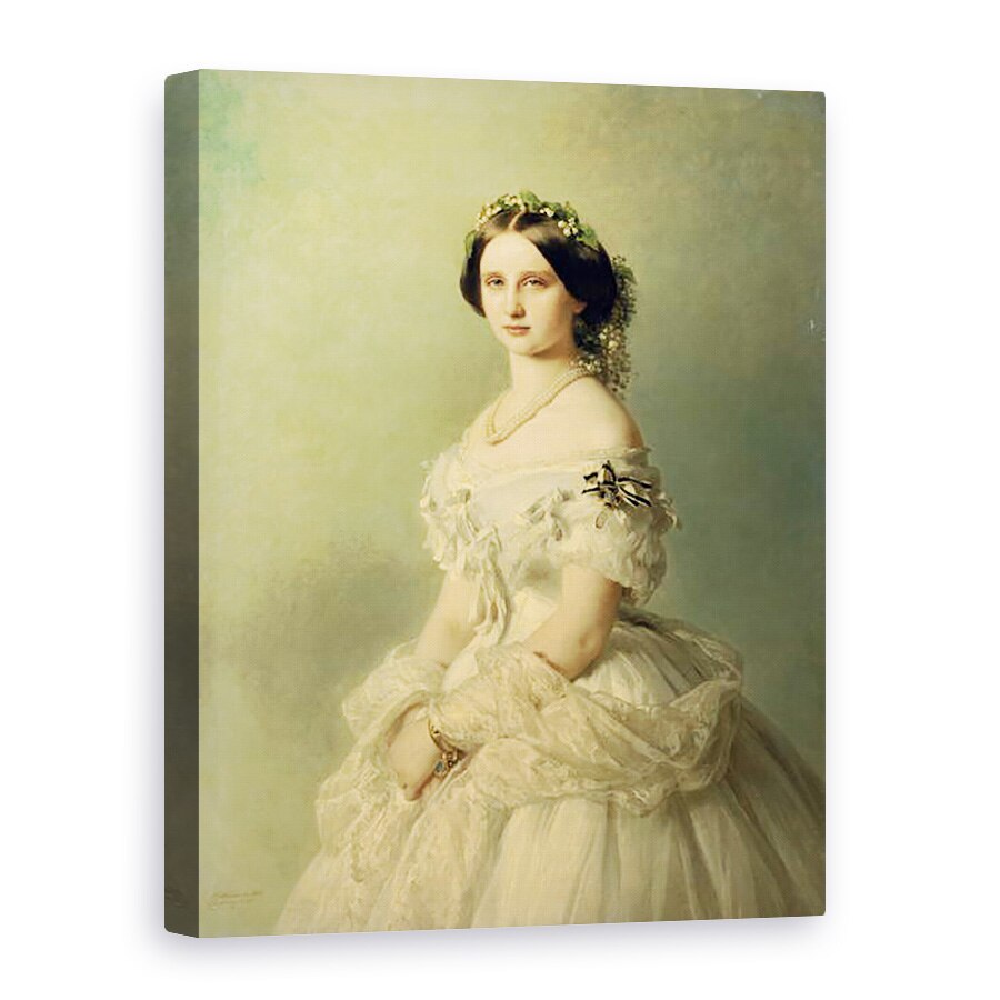 Tablou canvas - Franz Xaver Winterhalter - Portret De Printesa De Baden, 50 x 70 cm