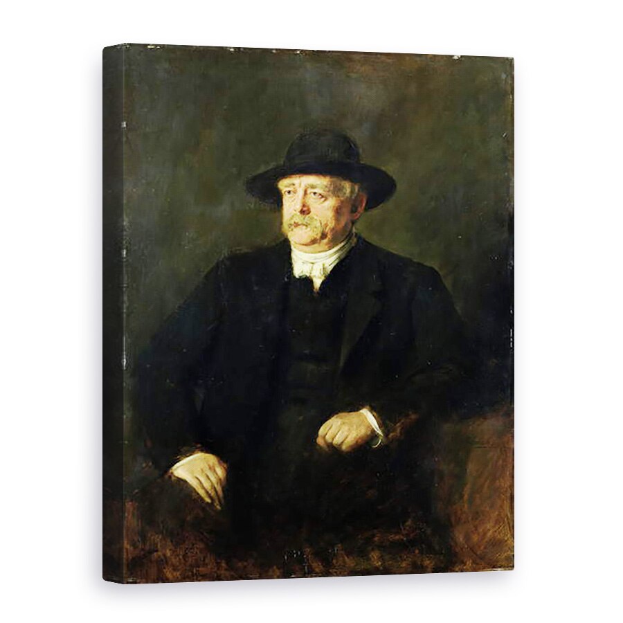 Tablou canvas - Franz Seraph von Lenbach - Cancelarul Otto von Bismarck 1815-98, 75 x 100 cm