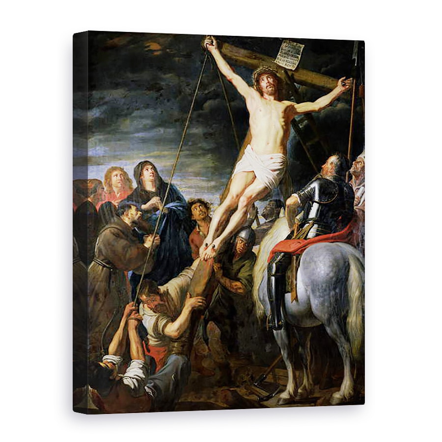Tablou canvas - Gaspar de Crayer - Ridicarea Crucii, 50 x 70 cm