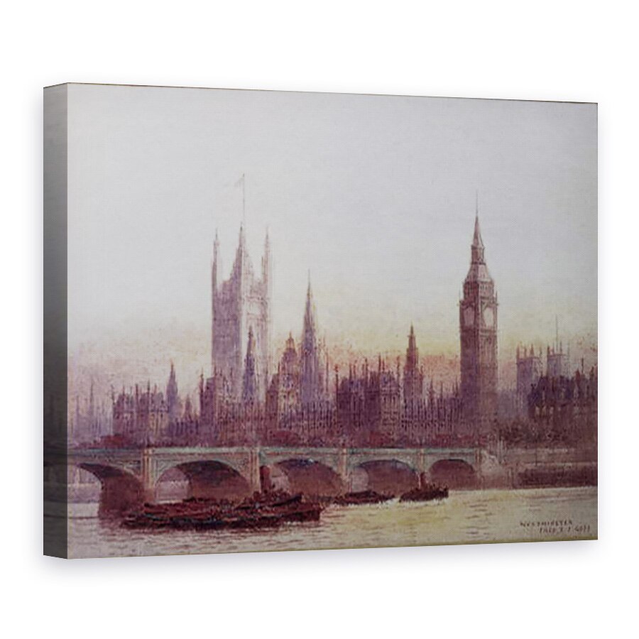 Tablou canvas - Frederick E.J. Goff - Westminster, 50 x 70 cm